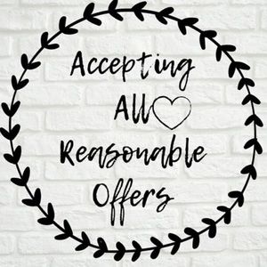 Please feel free to send a offer ! I’m flexible 😇